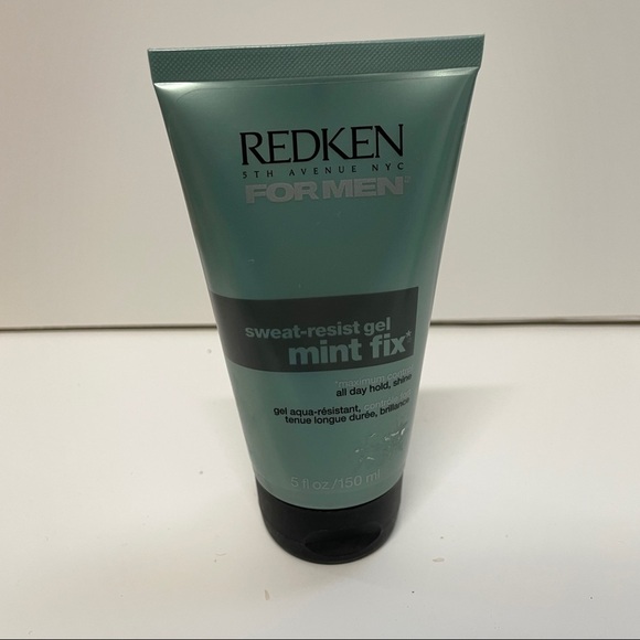 Redken For Men Sweat Resist Gel Mint Fix 5 OZ HTF - Picture 1 of 2